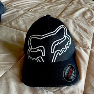 Brand New Black Fox Flexfit hat